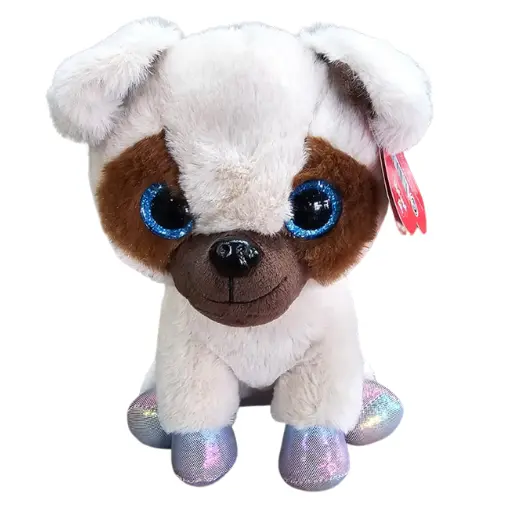 Peluche animal perro blanco 8300